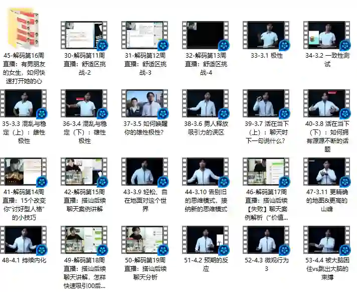 图片[1]-爱上情感教育《吸引力解码私教》-九觉情感社