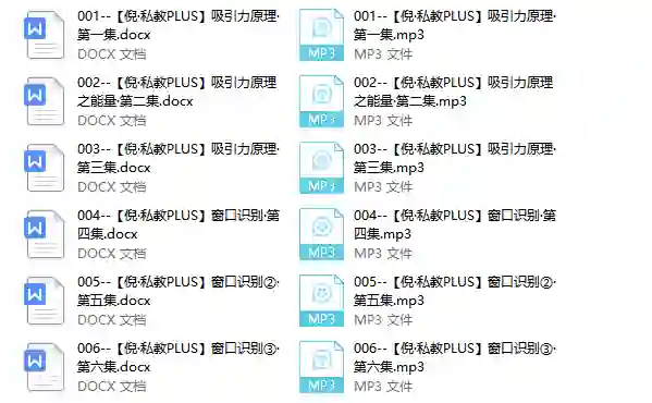倪恋爱教育《私教plus系列课程》-九觉情感社
