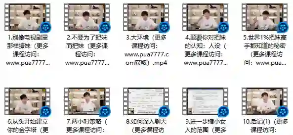 图片[1]-浪迹《情敌攻略视频课》+《情敌手册书》-九觉情感社