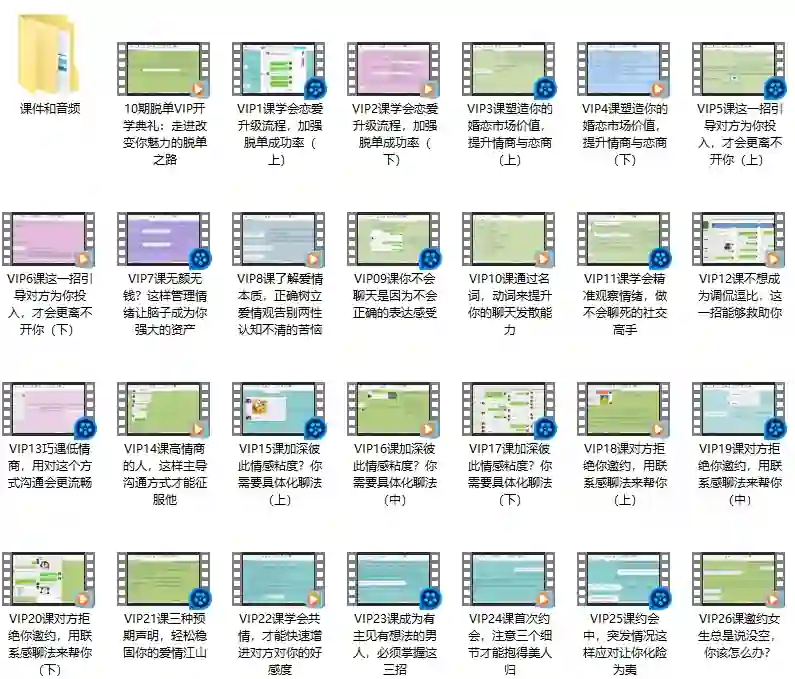 山本教育 素云《第10期VIP课程》-九觉情感社