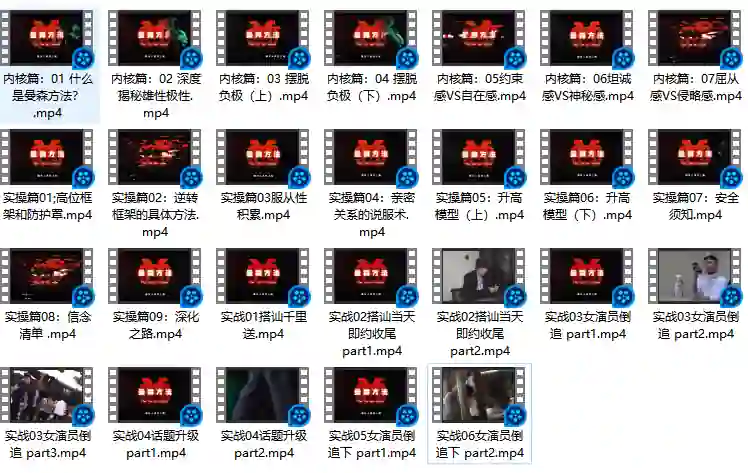柯李思 chris《曼森方法》（完结）-九觉情感社