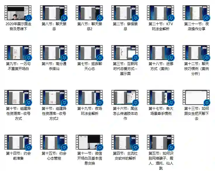 七分学堂《黄金基础课-21天训练营》-九觉情感社