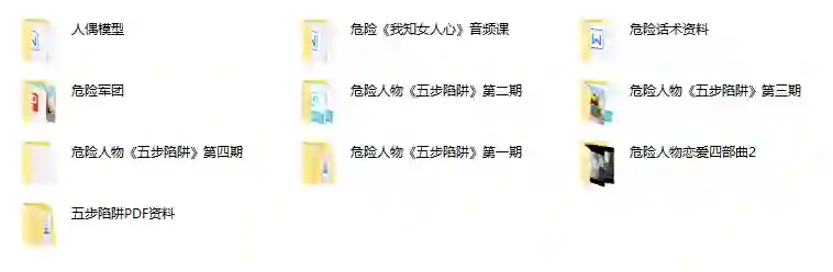 图片[1]-危险人物《五步陷阱》教学-九觉情感社