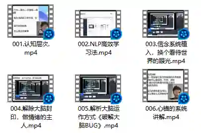 NLP大脑升维-九觉情感社