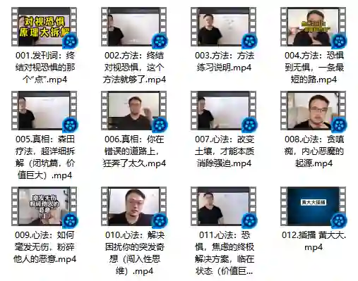 图片[2]-对视无惧【新课首发，针对对视被视恐惧，方法+心法篇】-九觉情感社