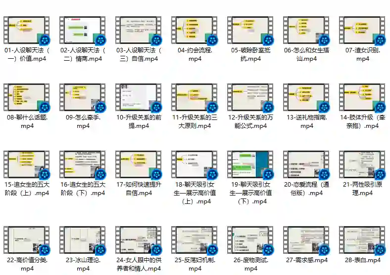 麦子《脱单实战VIP课》-九觉情感社