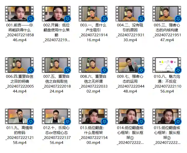 图片[1]-李大魔《极致吸引》【典藏课】-九觉情感社